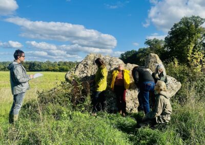 More Than Human ceremony at Lugbury Longbarrow
